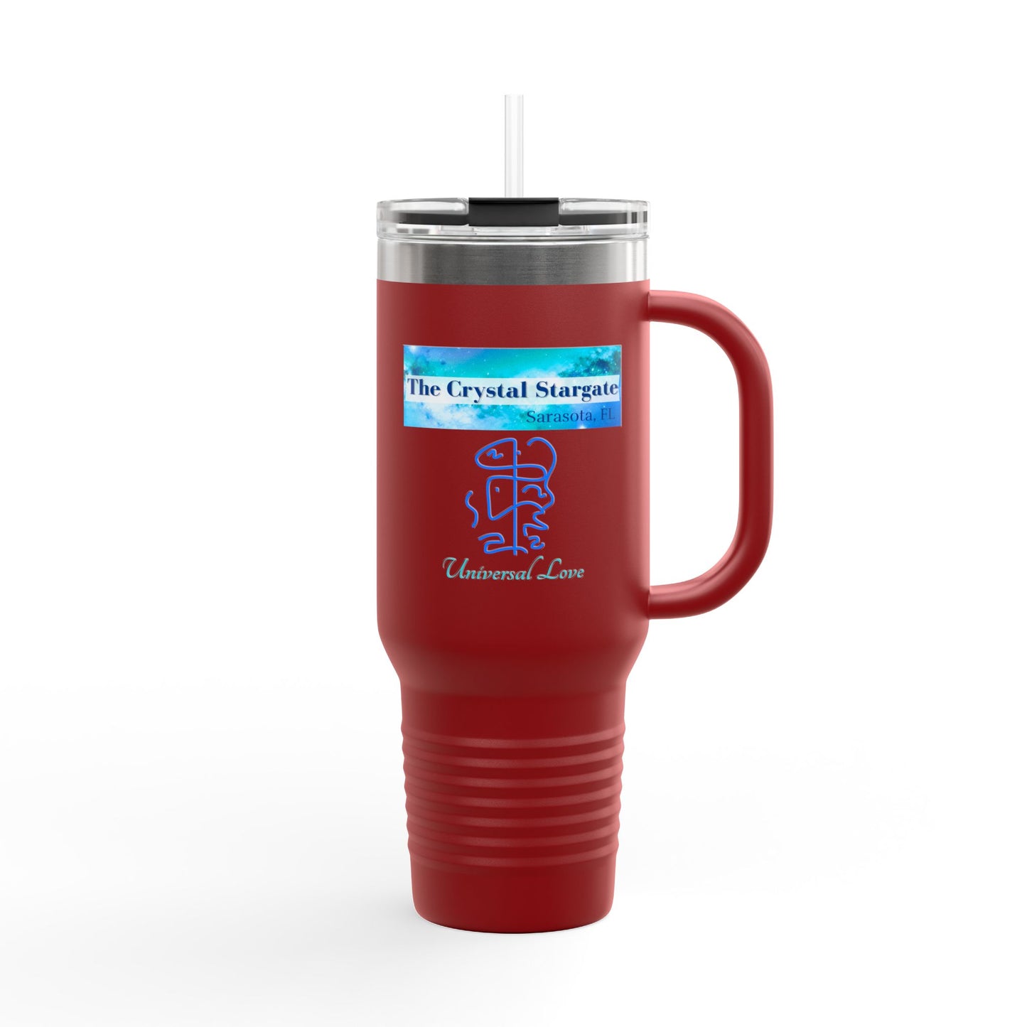 40oz to Universal Love Insulated Travel Mug