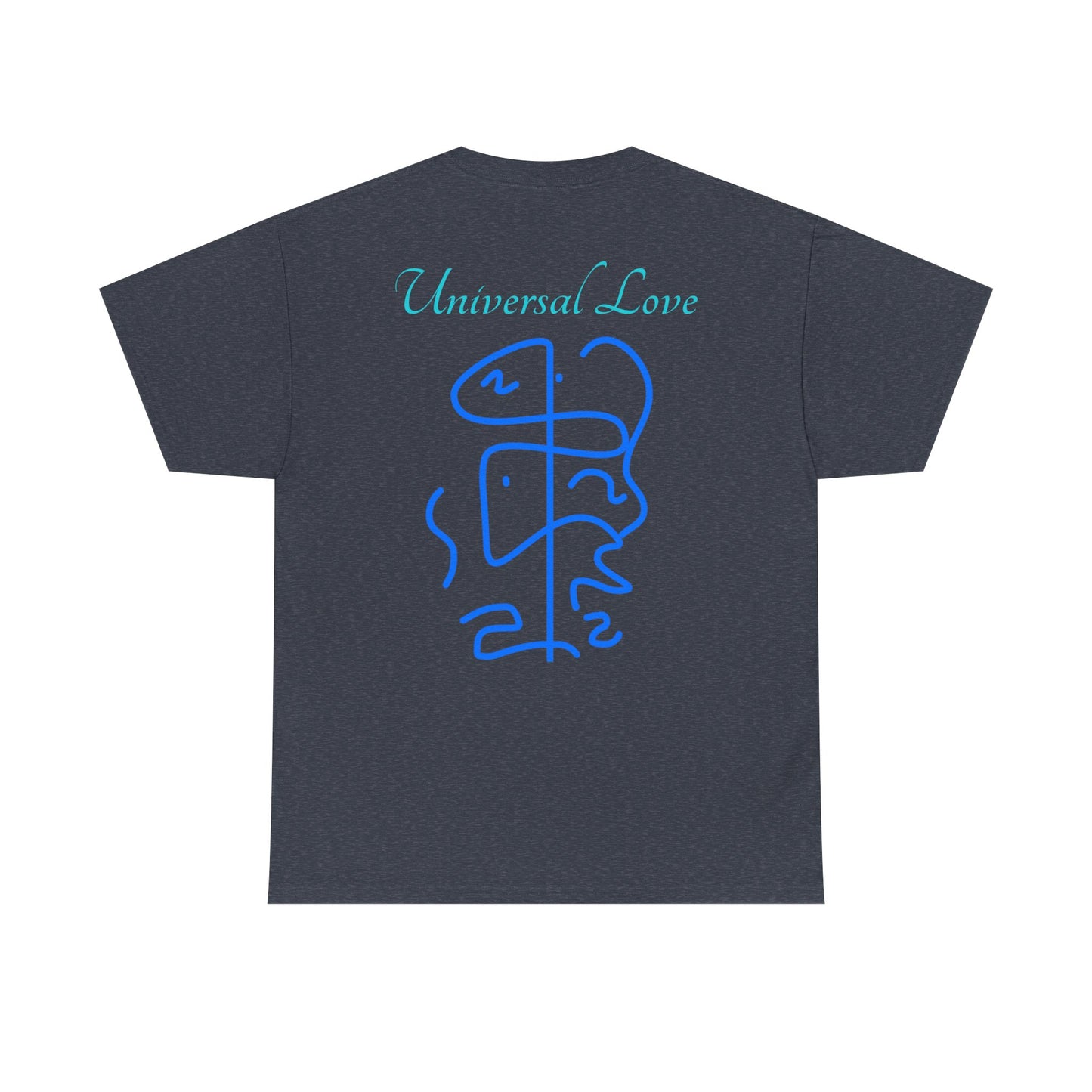 Crystal Stargate Universal Love Tee | Cosmic Vibes Shirt for Spiritual Seekers, Meditation Wear, Gift for Starseeds