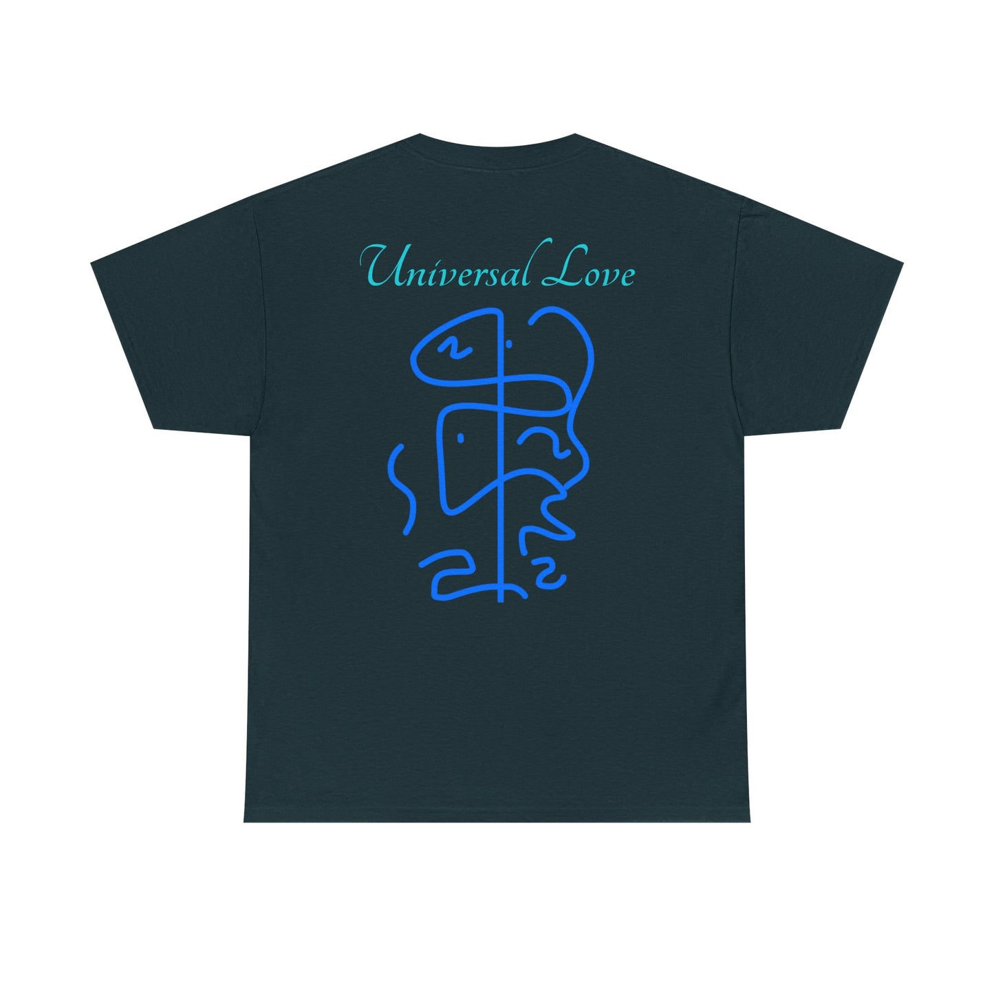 Crystal Stargate Universal Love Tee | Cosmic Vibes Shirt for Spiritual Seekers, Meditation Wear, Gift for Starseeds