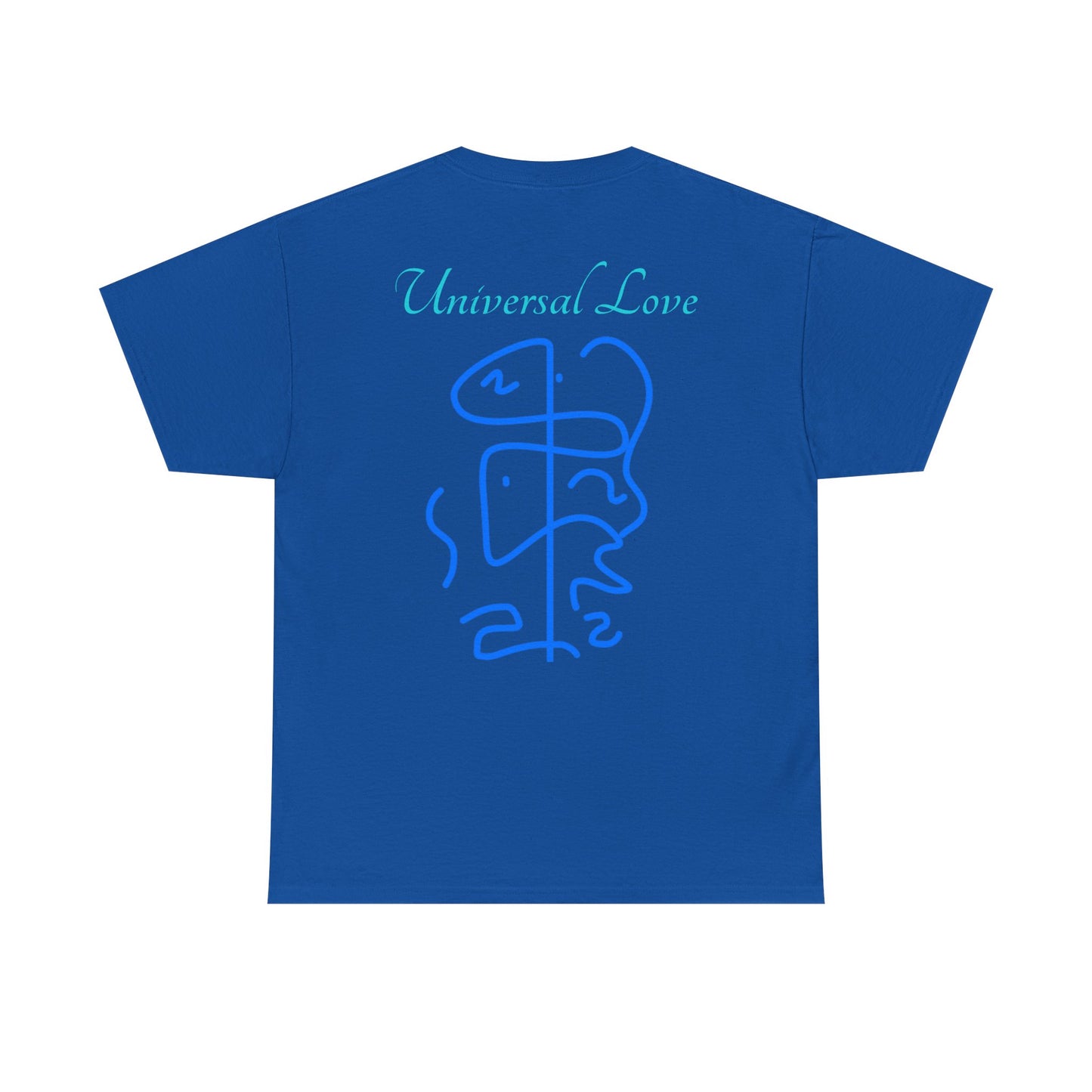 Crystal Stargate Universal Love Tee | Cosmic Vibes Shirt for Spiritual Seekers, Meditation Wear, Gift for Starseeds