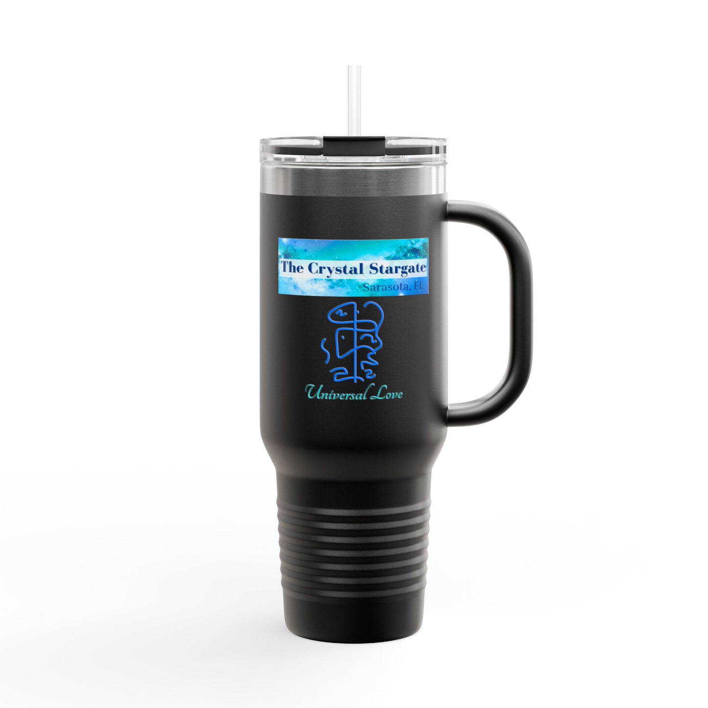 40oz to Universal Love Insulated Travel Mug