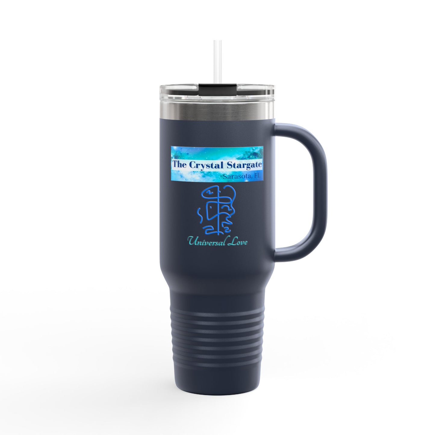 40oz to Universal Love Insulated Travel Mug