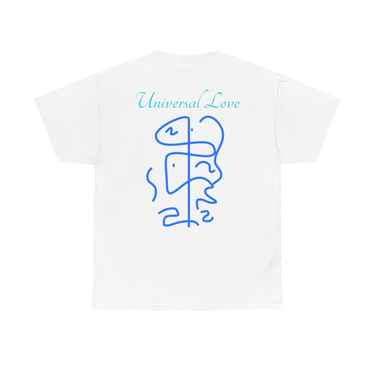 Crystal Stargate Universal Love Light Language Infused Tee | Cosmic Vibes Shirt for Spiritual Seekers, Meditation Wear, Gift for Starseeds