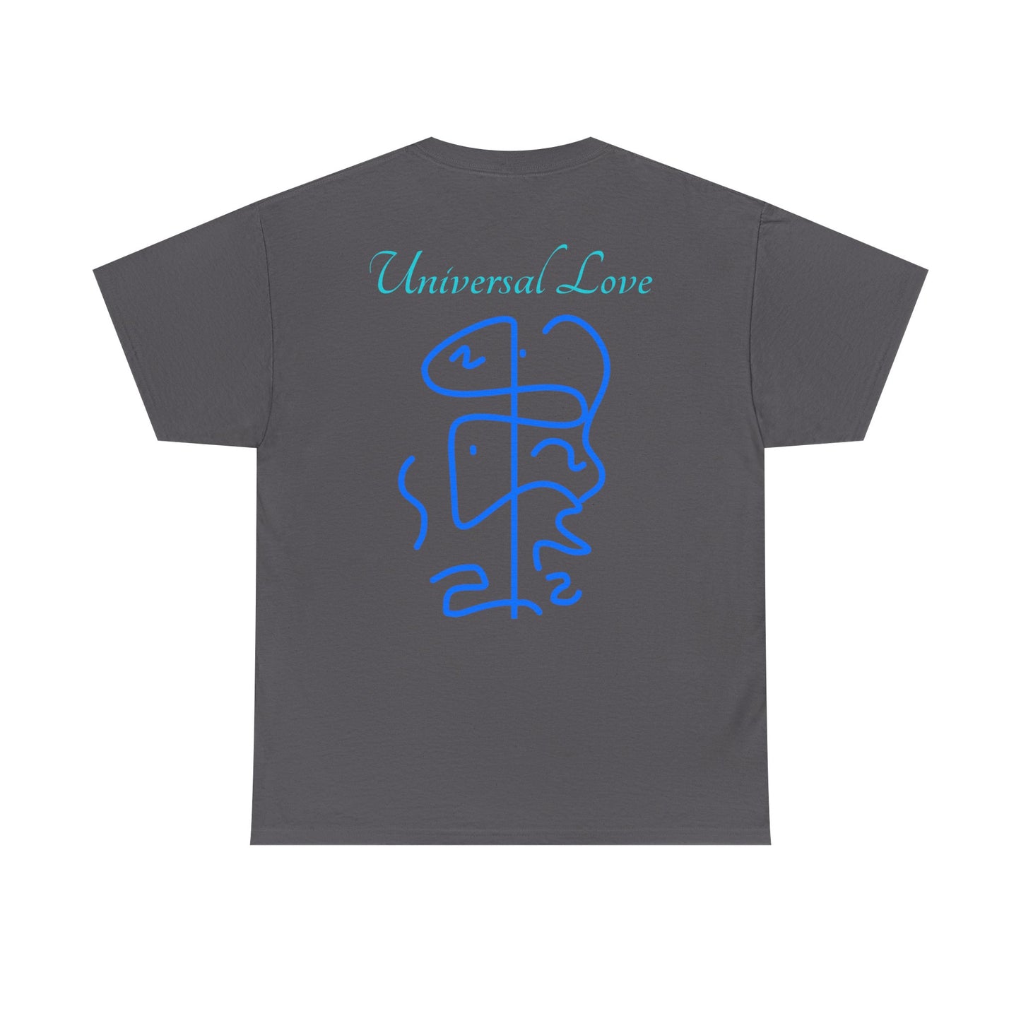 Crystal Stargate Universal Love Tee | Cosmic Vibes Shirt for Spiritual Seekers, Meditation Wear, Gift for Starseeds