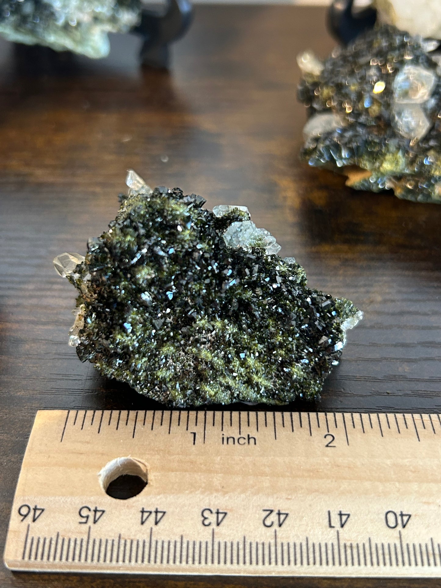 Epidote "Fairy Forest Quartz" Small