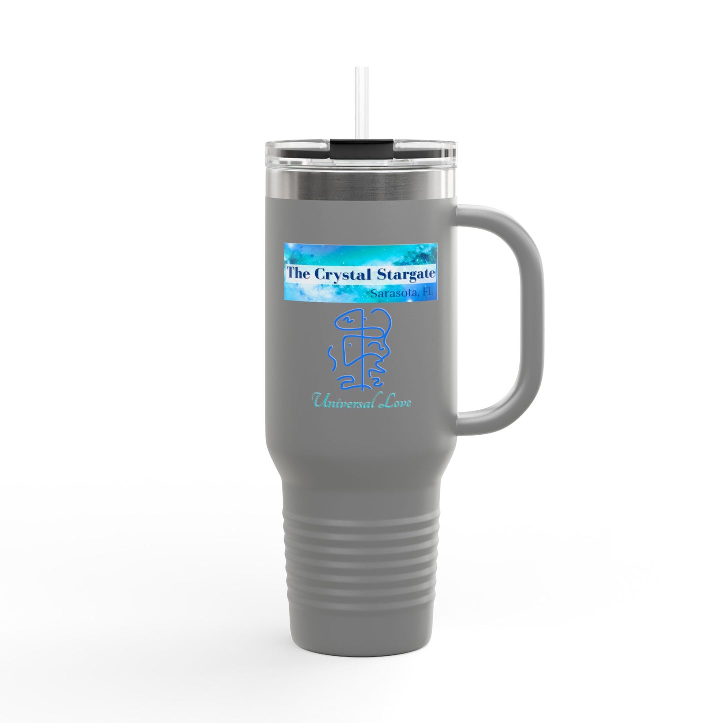 40oz to Universal Love Insulated Travel Mug