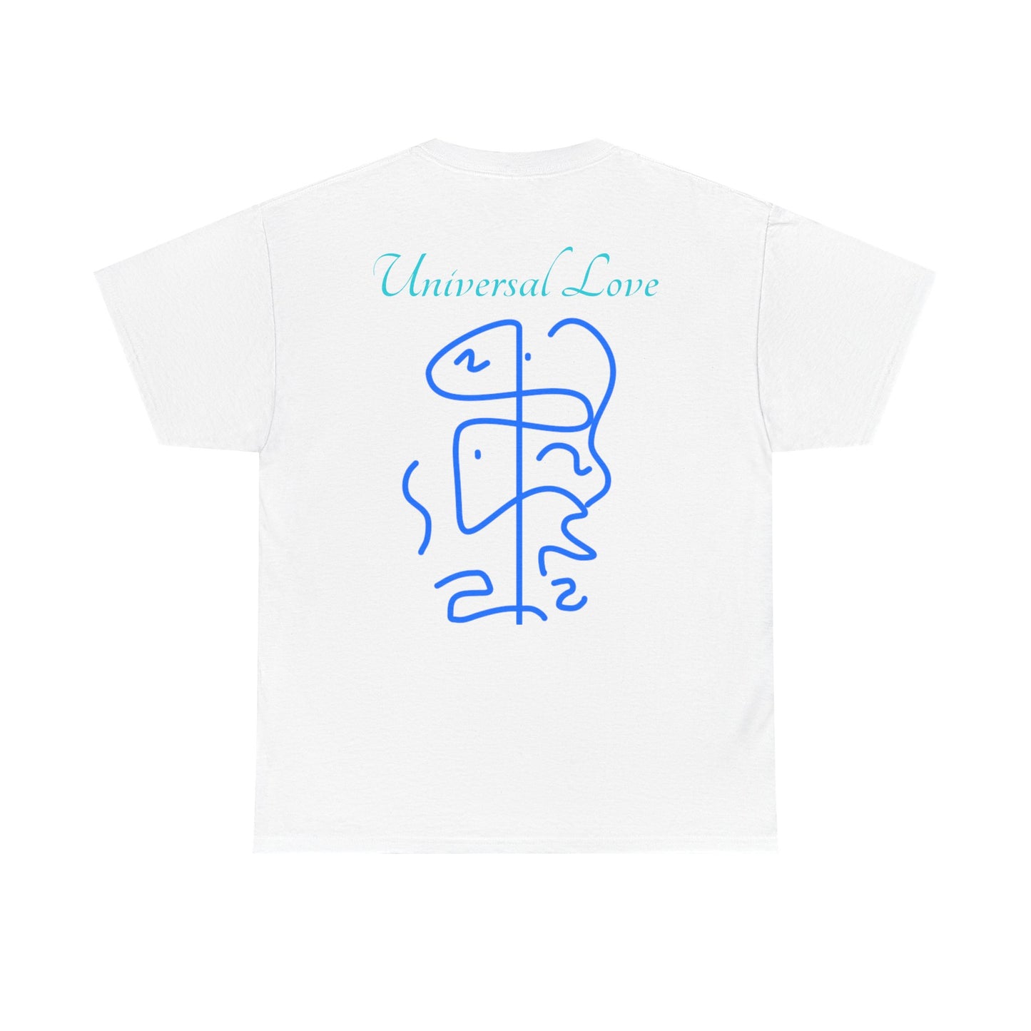 Crystal Stargate Universal Love Tee | Cosmic Vibes Shirt for Spiritual Seekers, Meditation Wear, Gift for Starseeds