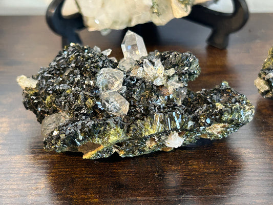 Epidote "Fairy Forest Quartz" Medium