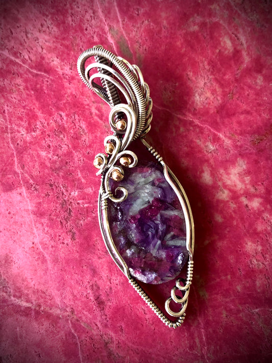 Unicorn Stone in Sterling Silver