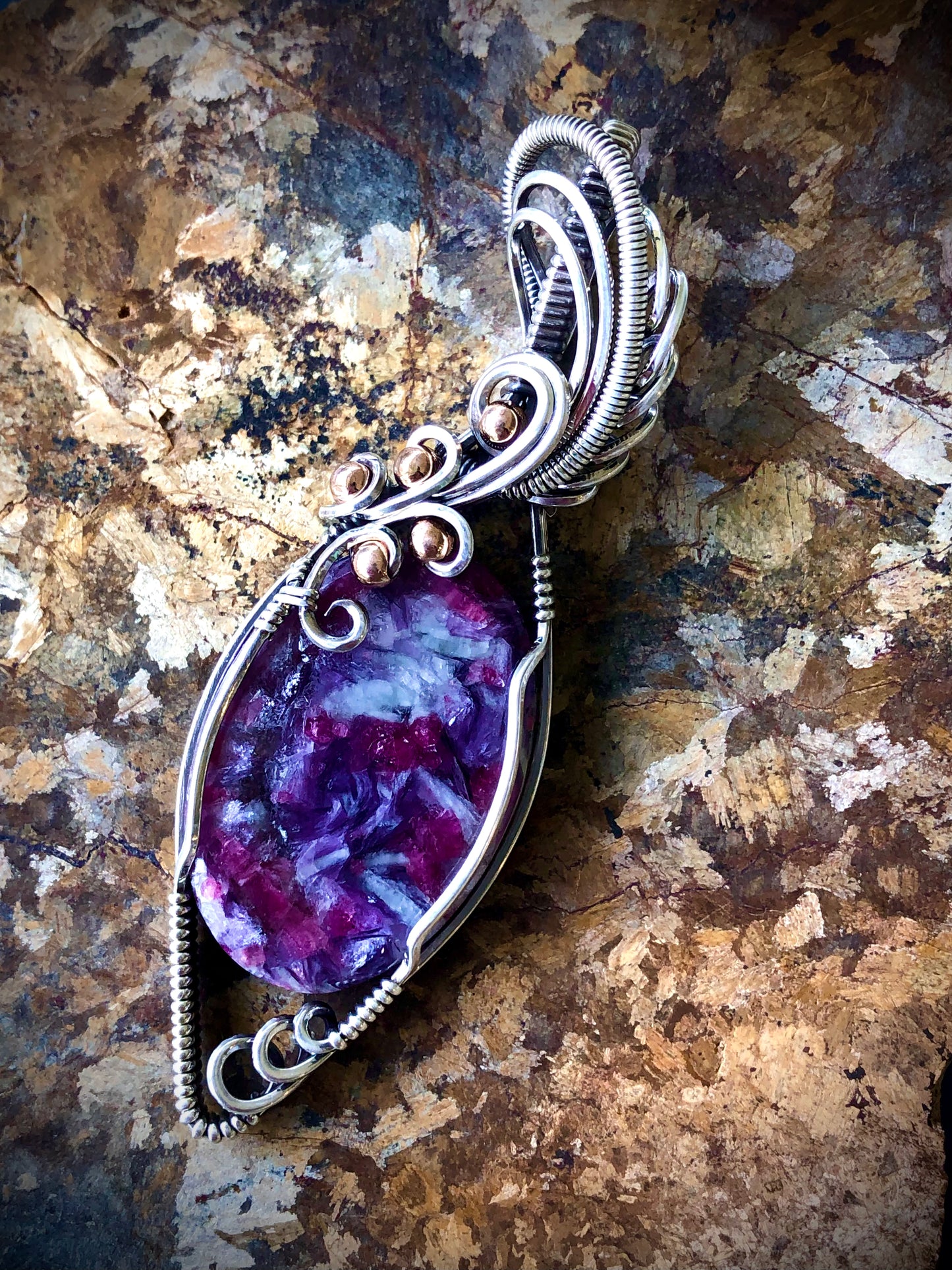 Unicorn Stone in Sterling Silver