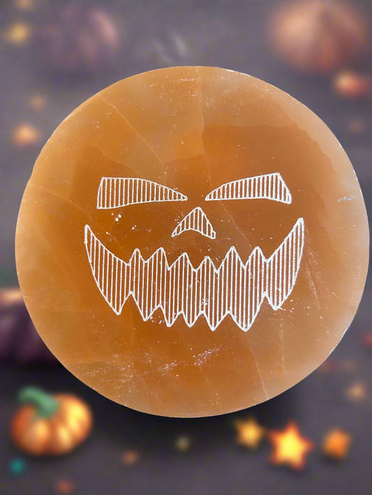 pumpkin spice orange satin spur